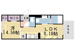 D−room松井山手南 1階/103