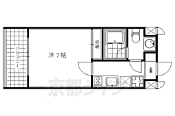 サイト祇園八坂 1Kの間取図画像