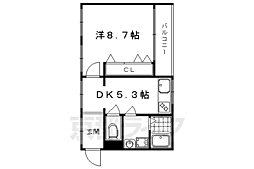 京都市営烏丸線 松ヶ崎駅 徒歩14分 3階/-