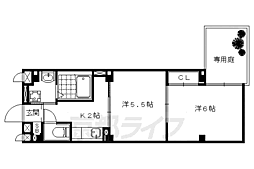 FLORIYA 2Kの間取図画像