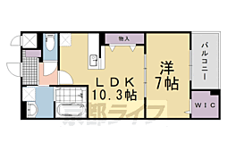 メゾンドエフ 1LDKの間取図画像