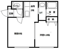 セントニア４６ 108 ｜ 北海道札幌市南区澄川四条６丁目（賃貸アパート1DK・2階・31.59㎡） その2