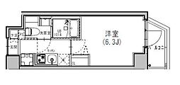 S-RESIDENCENarimasuCLAIR 1Kの間取図画像