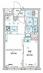 crostone成増 1LDKの間取図画像