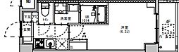 S-RESIDENCENarimasuCLAIR 1Kの間取図画像
