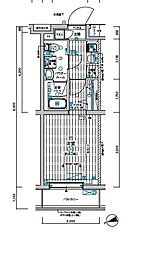 MAINSTAGEWAKO 1Kの間取図画像