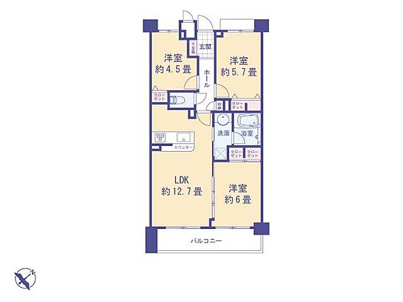 間取り図を掲載...
