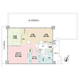 間取図画像 3LDK