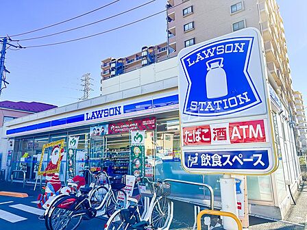 ローソン福生武蔵野台一丁目店まで約341m