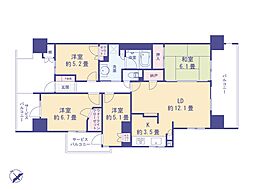 間取図画像 4SLDK