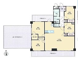 ライオンズマンション保谷 4LDKの間取図画像