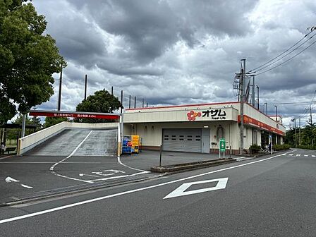 スーパーオザム調布多摩川店まで約527m