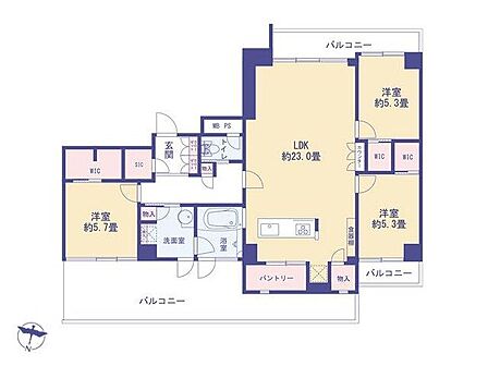 間取り図。