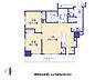 間取り：こちらの間取り図で、お部屋の配置や動線をイメージしていただけます。お部屋ごとの広さやレイアウトを参考に、生活のシーンを思い描いてみてください。
