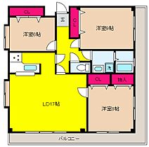 兵庫県神戸市東灘区西岡本５丁目（賃貸マンション3LDK・2階・100.00㎡） その2