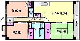 リヴェール御影  ｜ 兵庫県神戸市東灘区住吉宮町６丁目（賃貸マンション3LDK・6階・65.49㎡） その2