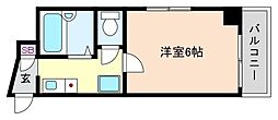 セイリン御影 1Kの間取図画像