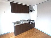 新調されたシステムキッチン