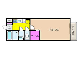 セジュール西岡本 1階/-