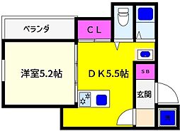 ソレイユ甲南 1階