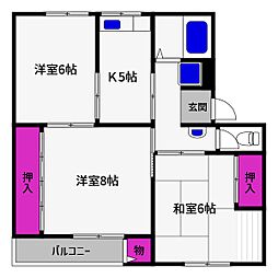 渦ヶ森コーポ 2号館 5階