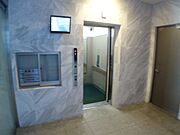 お洒落なエントランス。