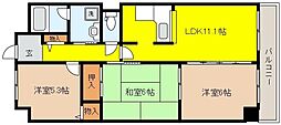 コンフォート東灘 3LDKの間取図画像