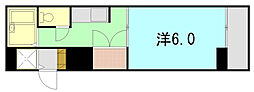 ヒジヤマタナカビル 1Kの間取図画像