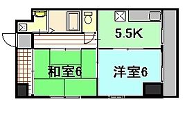 フォレスト比治山  ｜ 広島県広島市南区段原南２丁目8-2（賃貸マンション2DK・2階・41.25㎡） その2