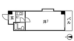 プリエール西宮東  ｜ 兵庫県西宮市染殿町（賃貸マンション1K・7階・21.00㎡） その2