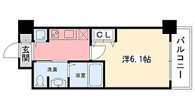 エスリード西宮北口II 212 ｜ 兵庫県西宮市深津町6-38（賃貸マンション1K・2階・22.29㎡） その2