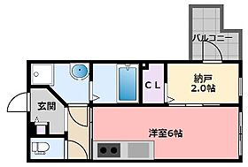 D-3西宮鳴尾 103 ｜ 兵庫県西宮市鳴尾町2丁目8-15（賃貸アパート1R・1階・23.19㎡） その2