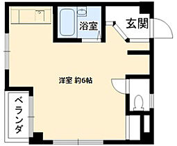 ラックビル 402 ｜ 兵庫県西宮市甲子園口2丁目7-3（賃貸マンション1R・4階・20.00㎡） その2