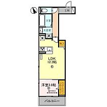 兵庫県西宮市上甲子園4丁目8-19（賃貸アパート1LDK・3階・43.34㎡） その2