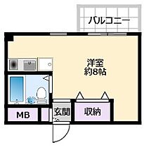 兵庫県西宮市南甲子園2丁目2-4（賃貸マンション1R・3階・17.70㎡） その2