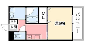 兵庫県西宮市今津久寿川町7-3（賃貸アパート1K・1階・26.00㎡） その2