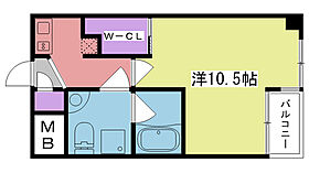 兵庫県西宮市甲子園高潮町7-8（賃貸マンション1K・2階・29.70㎡） その2