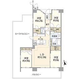 間取図画像 4LDK