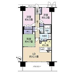 間取図画像 3LDK