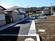 前面道路＆土地現地