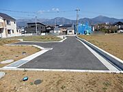 前面道路＆現地土地