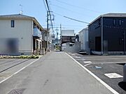 前面道路＆現地