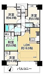 セレッソコート光明池ステーションシティ 4LDKの間取り