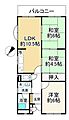 帝塚山ガーデンハイツ1棟3階250万円