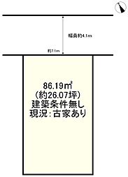 枚方市西牧野3丁目 売土地