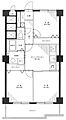 柏木ローズマンション2階16.5万円