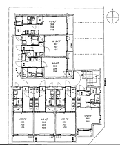 グラニール茂平 107 ｜ 京都府京都市左京区北白川西瀬ノ内町4-1（賃貸マンション1K・1階・25.70㎡） その3