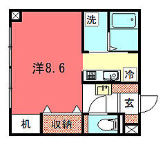 COCO下鴨 305 ｜ 京都府京都市左京区下鴨西林町6（賃貸マンション1K・3階・29.70㎡） その2