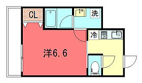 LUCIAZ一乗寺 203 ｜ 京都府京都市左京区一乗寺中ノ田町68（賃貸マンション1K・2階・21.67㎡） その2