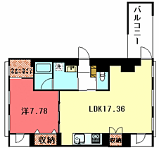 プランドール神宮丸太町 201 ｜ 京都府京都市左京区東丸太町23（賃貸マンション1LDK・2階・61.05㎡） その2